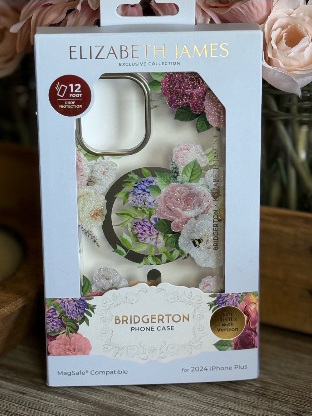 Elizabeth James Bridgerton Floral iPhone 16 Plus Case - Privy Garden